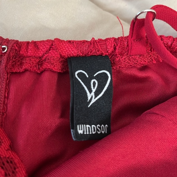 Red Lace Dress - Picture 8 of 12